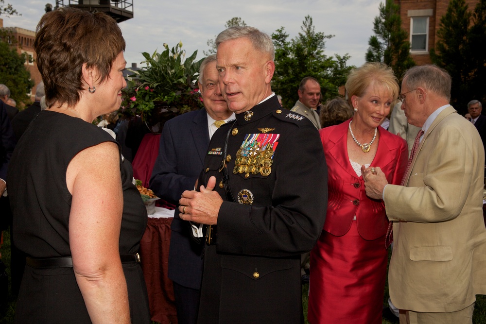 Evening Parade at Marine Barracks Washington