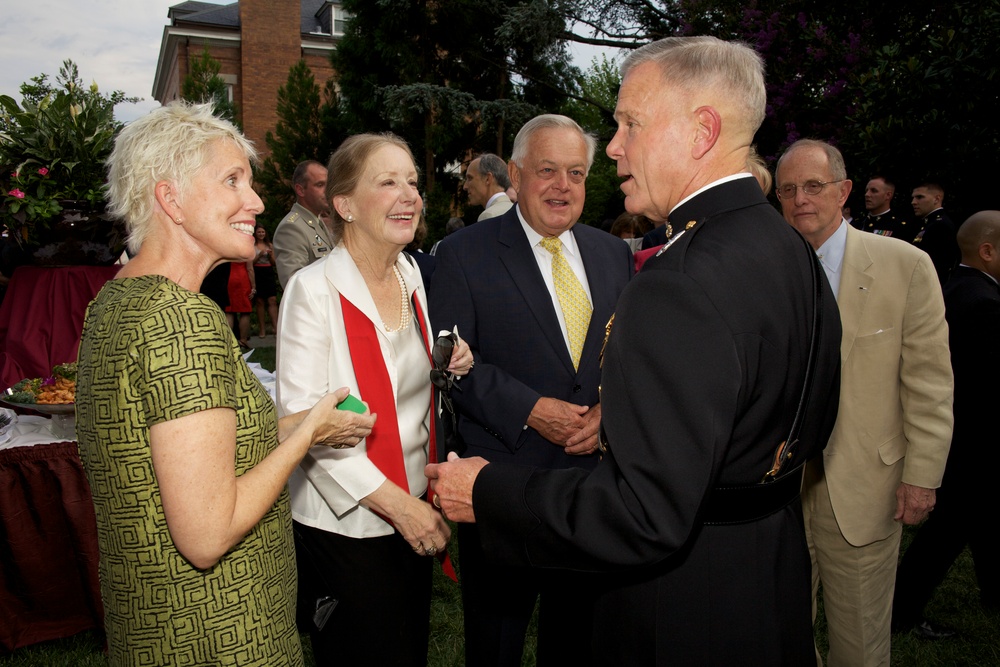 Evening Parade at Marine Barracks Washington