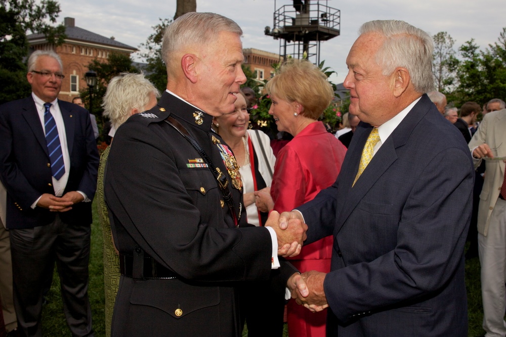 Evening Parade at Marine Barracks Washington