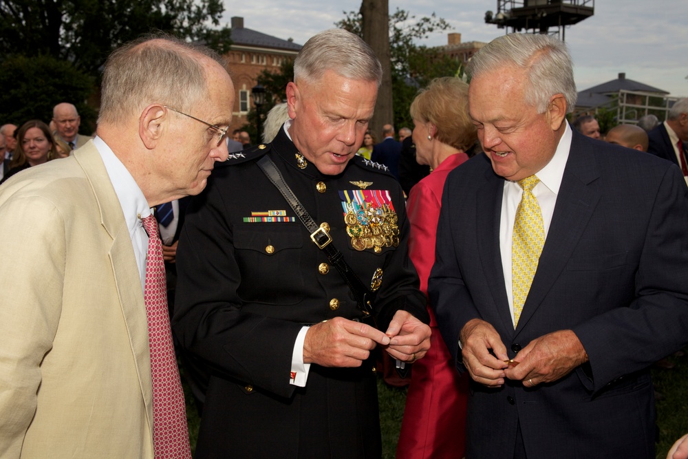 Evening Parade at Marine Barracks Washington