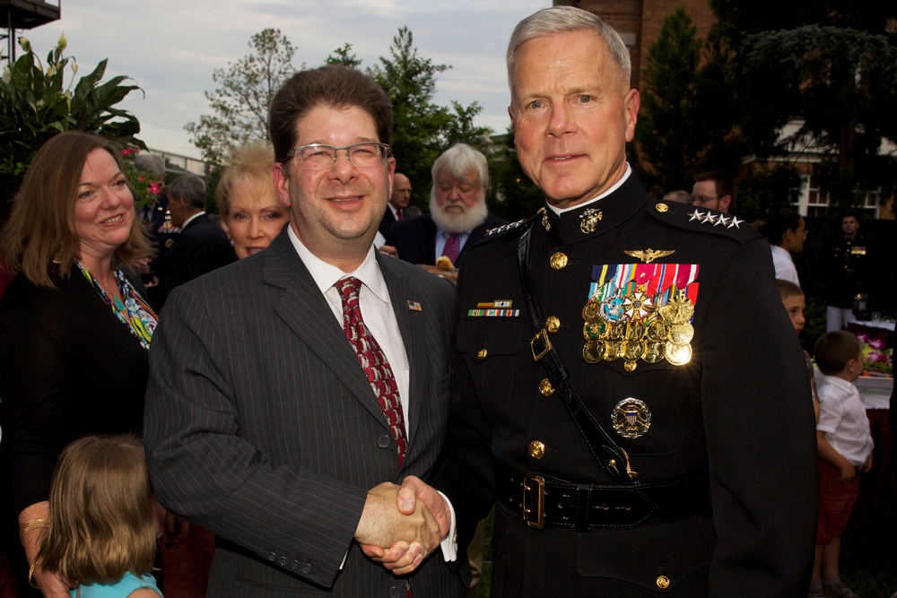 Evening Parade at Marine Barracks Washington
