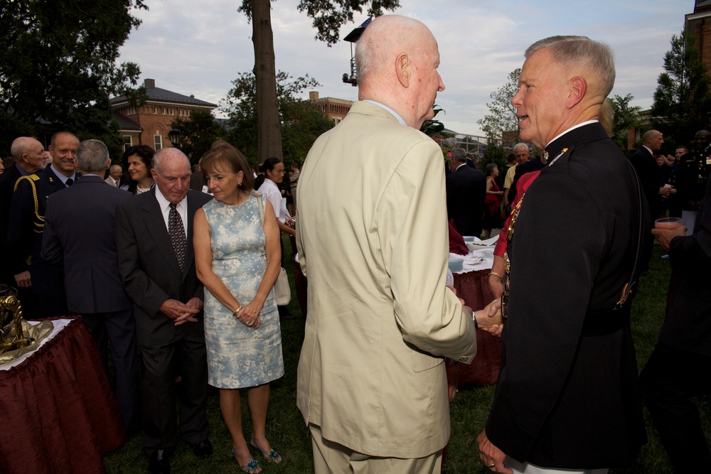 Evening Parade at Marine Barracks Washington
