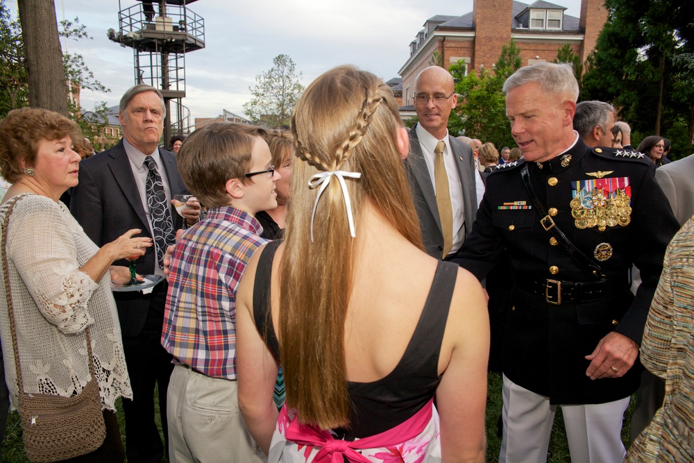 Evening Parade at Marine Barracks Washington