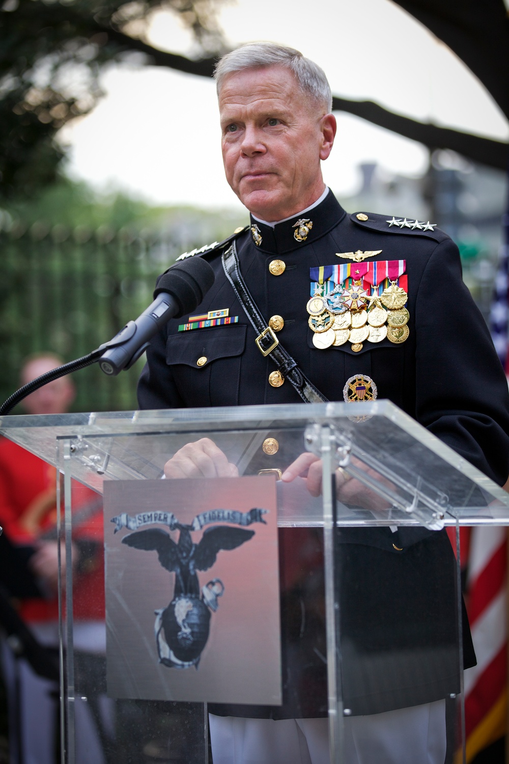 Evening Parade at Marine Barracks Washington