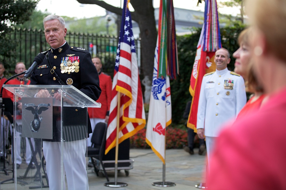 Evening Parade at Marine Barracks Washington