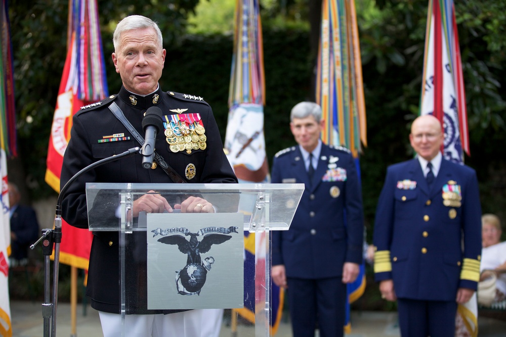 Evening Parade at Marine Barracks Washington