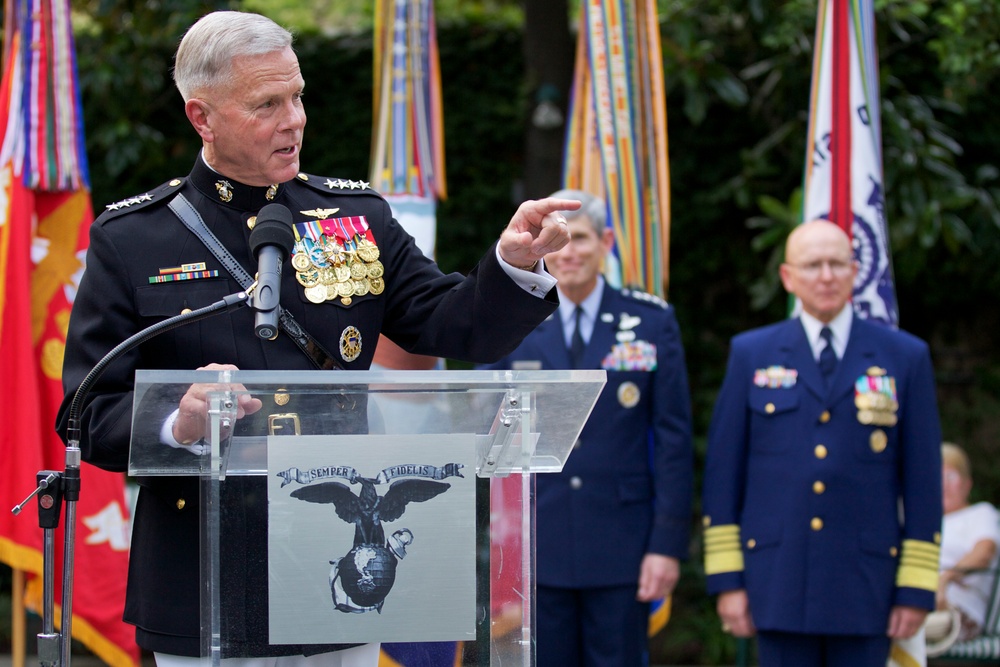 Evening Parade at Marine Barracks Washington