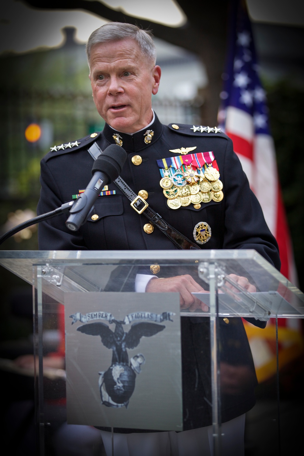 Evening Parade at Marine Barracks Washington