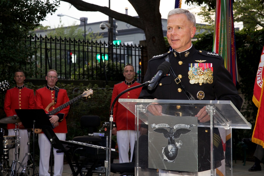 Evening Parade at Marine Barracks Washington