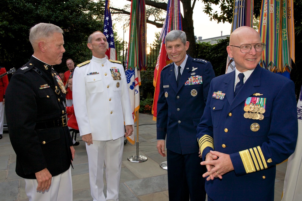 Evening Parade at Marine Barracks Washington