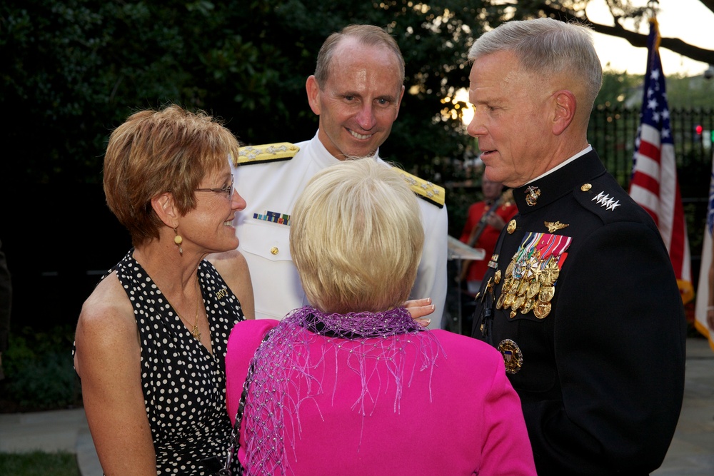 Evening Parade at Marine Barracks Washington