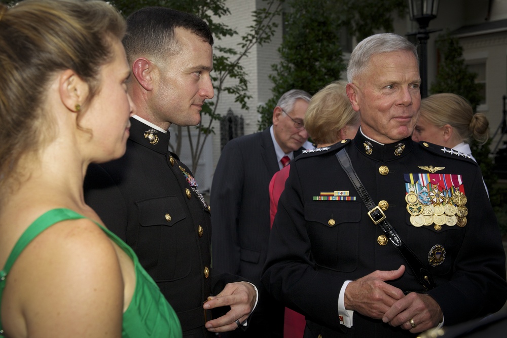 Evening Parade at Marine Barracks Washington