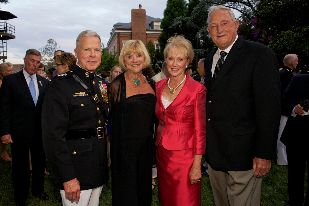 Evening Parade at Marine Barracks Washington