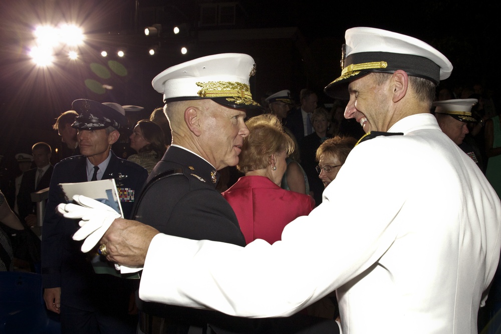 Evening Parade at Marine Barracks Washington