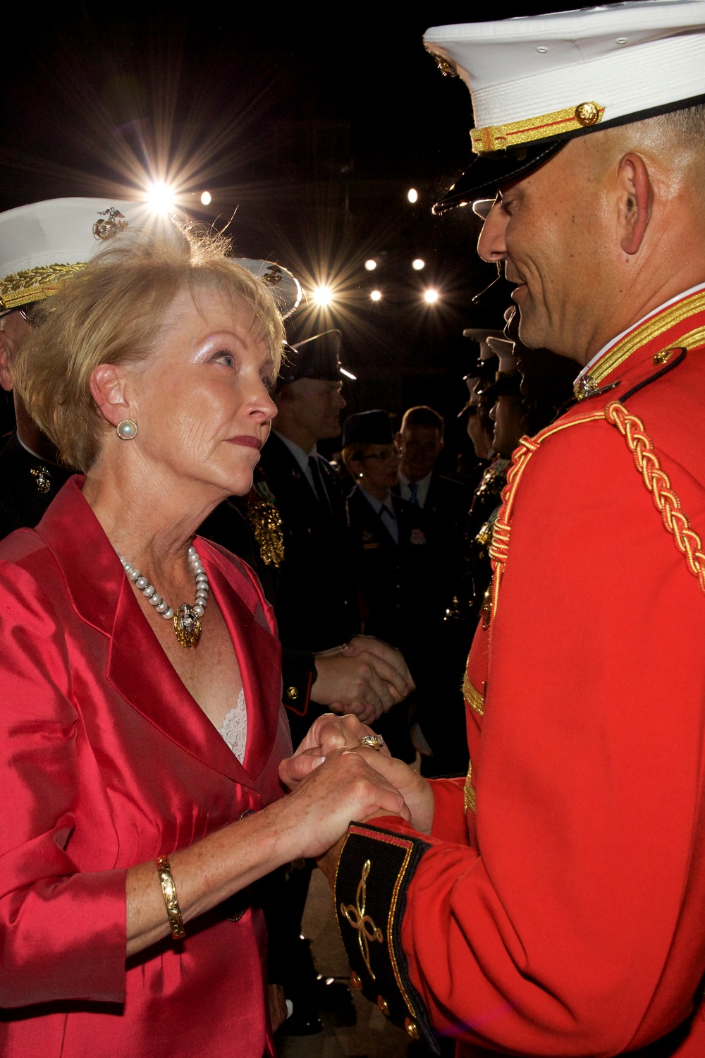 Evening Parade at Marine Barracks Washington