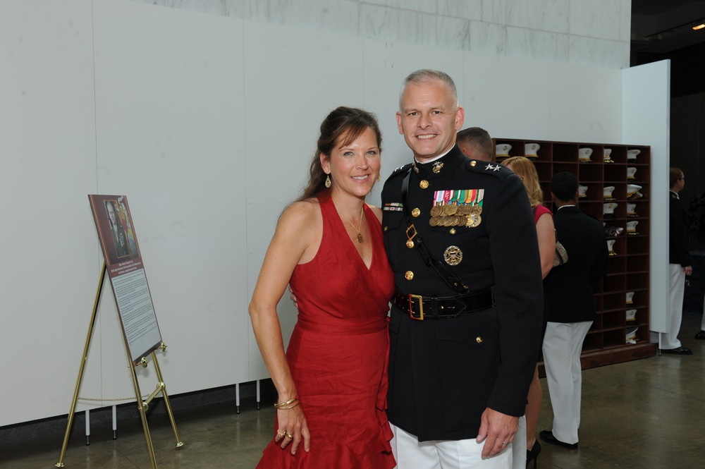 Marine Corps evening's Sunset Parade