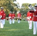 Marine Corps evening's Sunset Parade