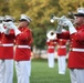 Marine Corps evening's Sunset Parade