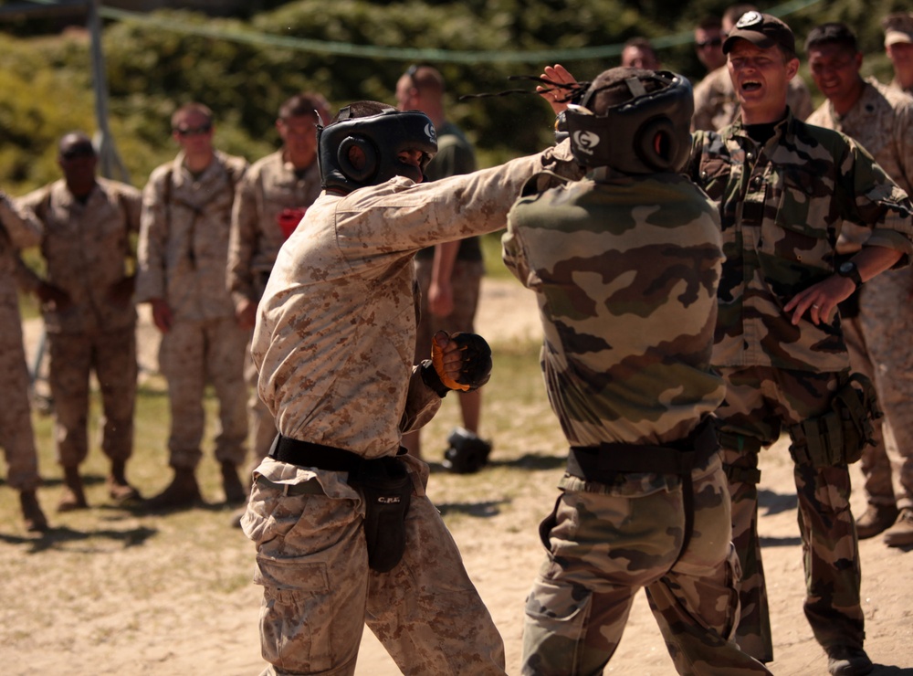 SCTF APS 12 partners with French Marines