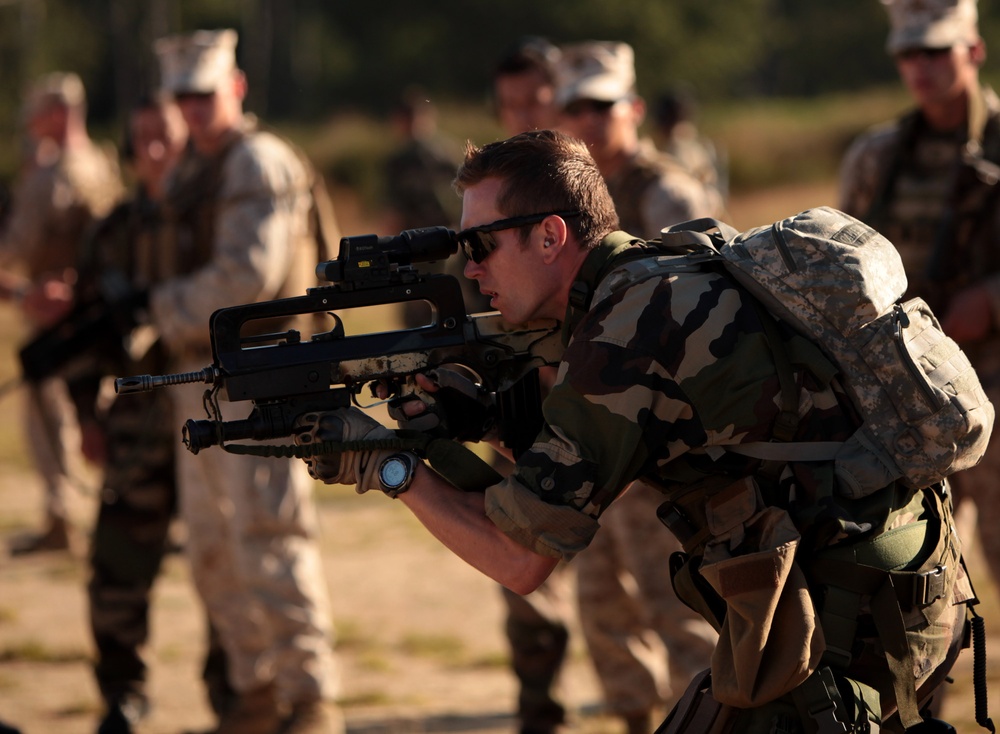 SCTF APS 12 partners with French Marines