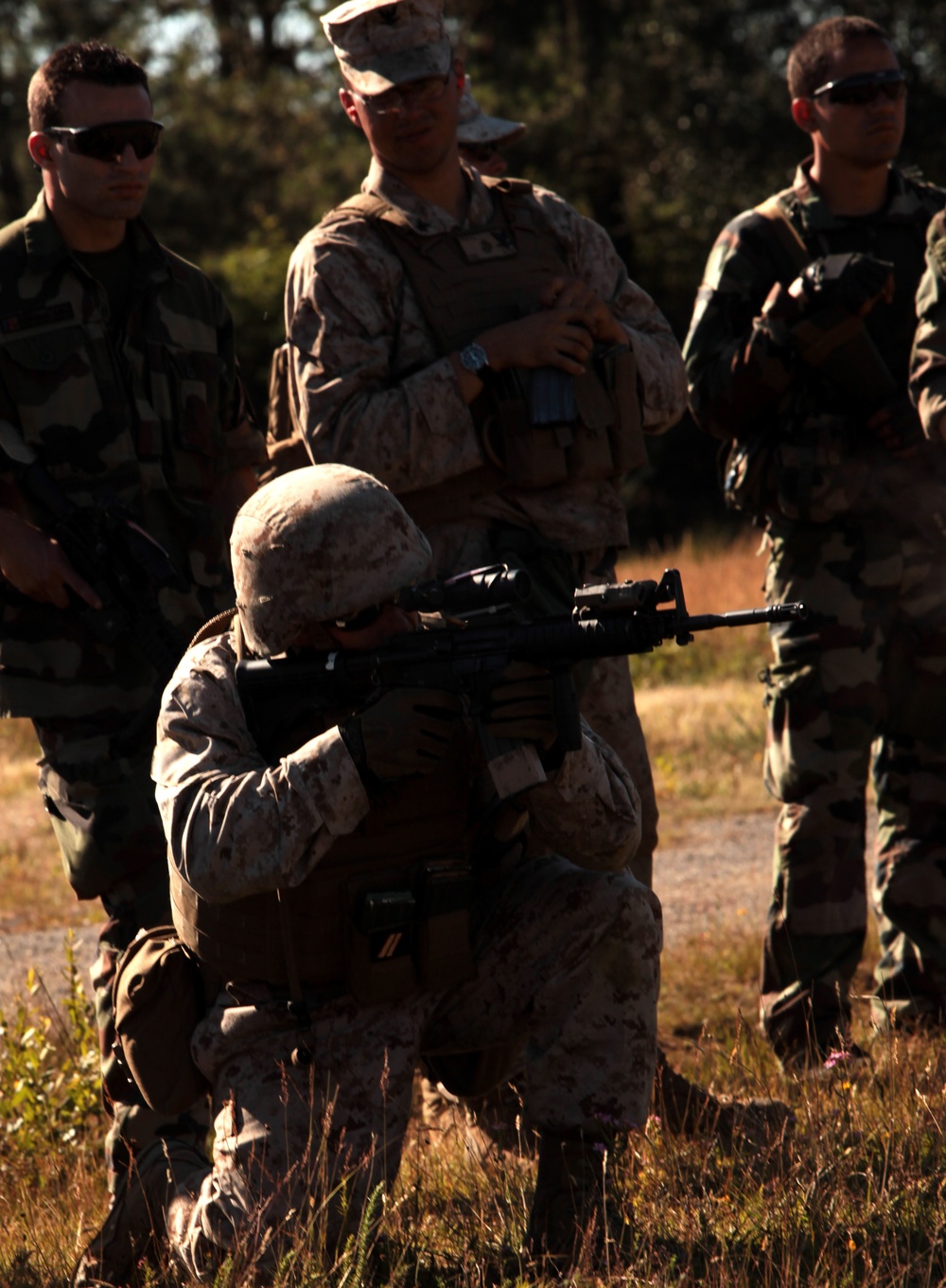 SCTF APS 12 partners with French Marines