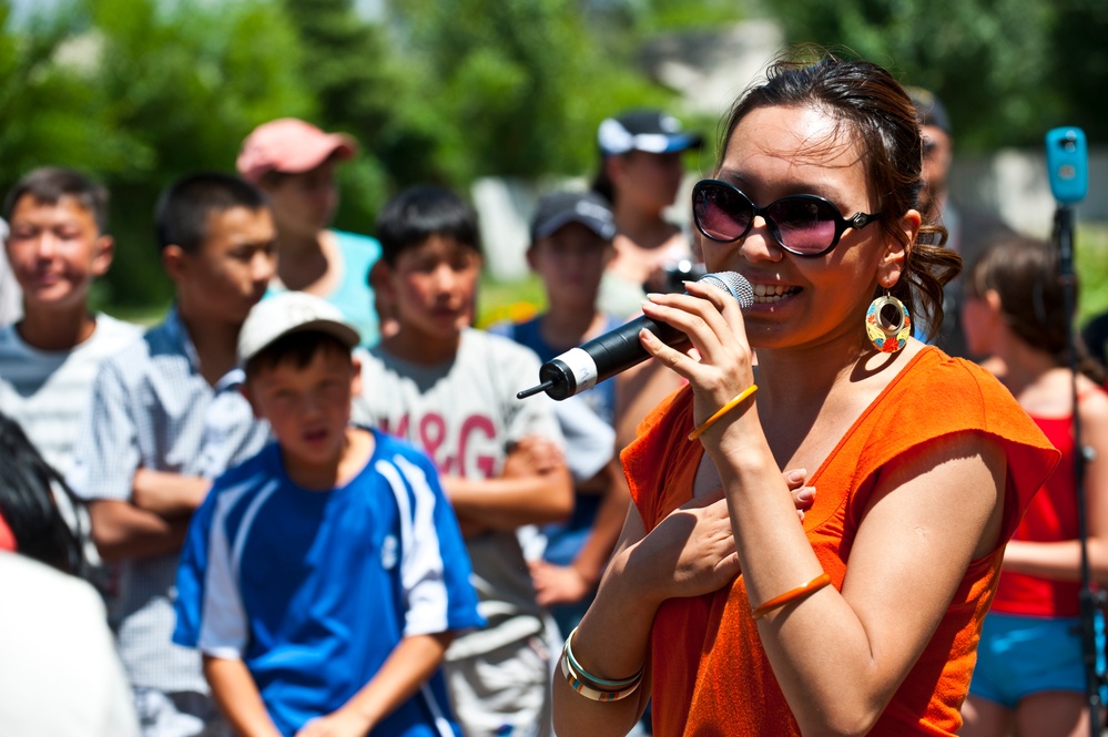 Vector rocks summer camp for kids