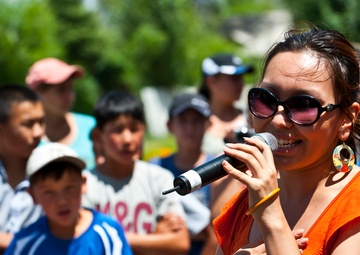 Vector rocks summer camp for kids