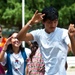 Vector rocks summer camp for kids