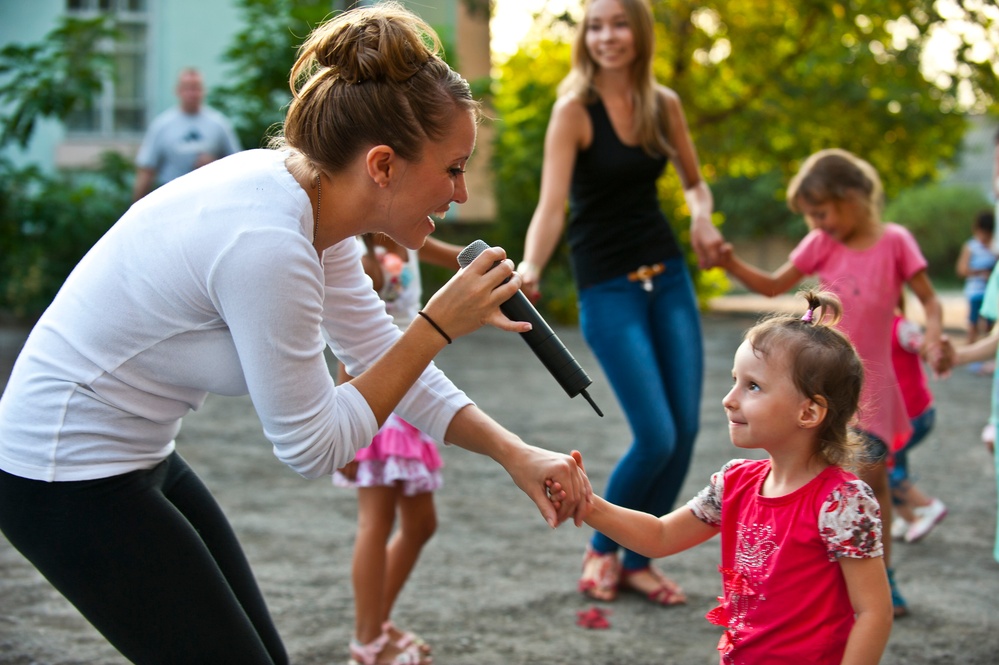 Vector performs at Maevka Village