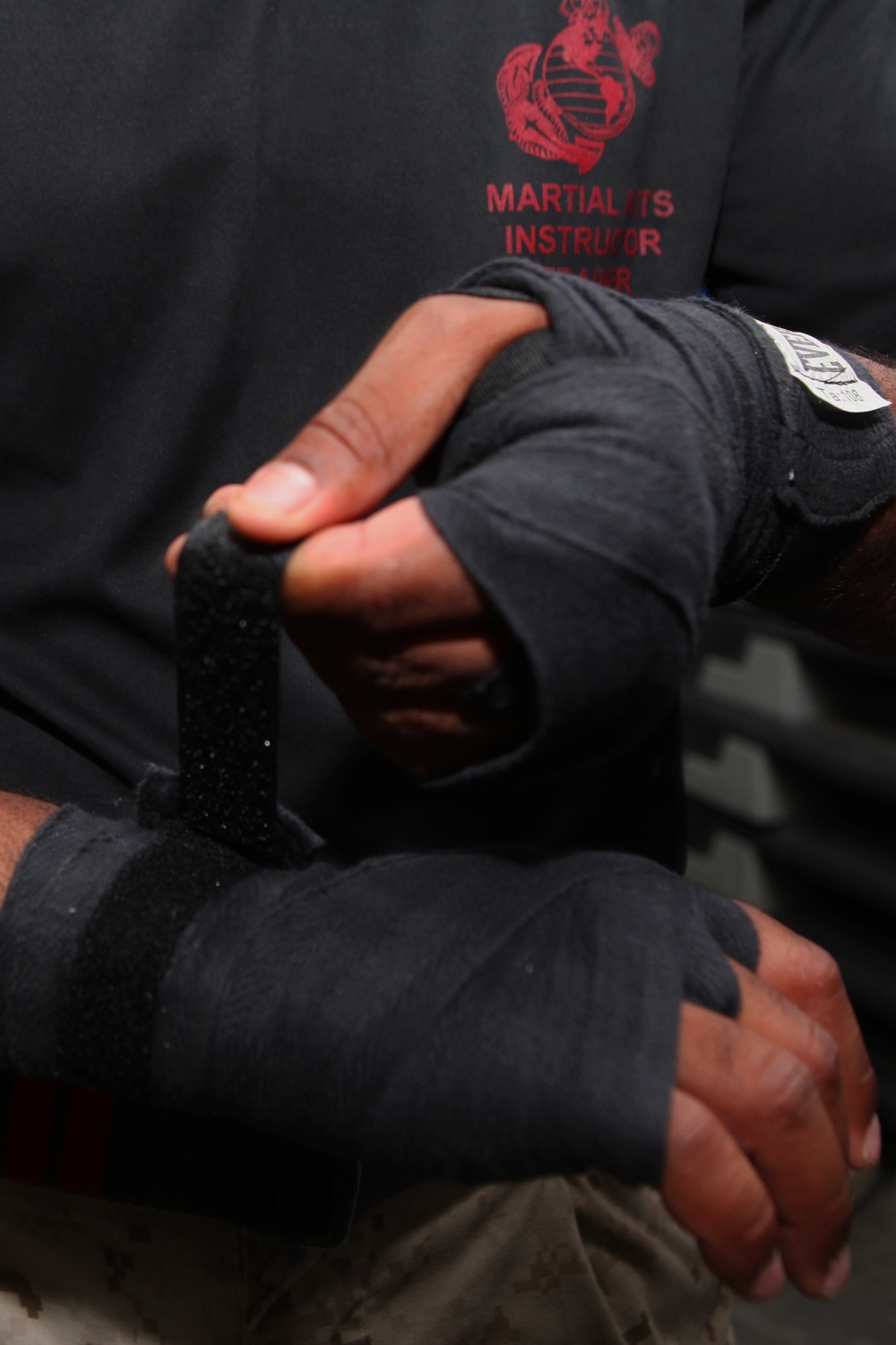 U.S Marines train to become martial arts instructors in Kuwait