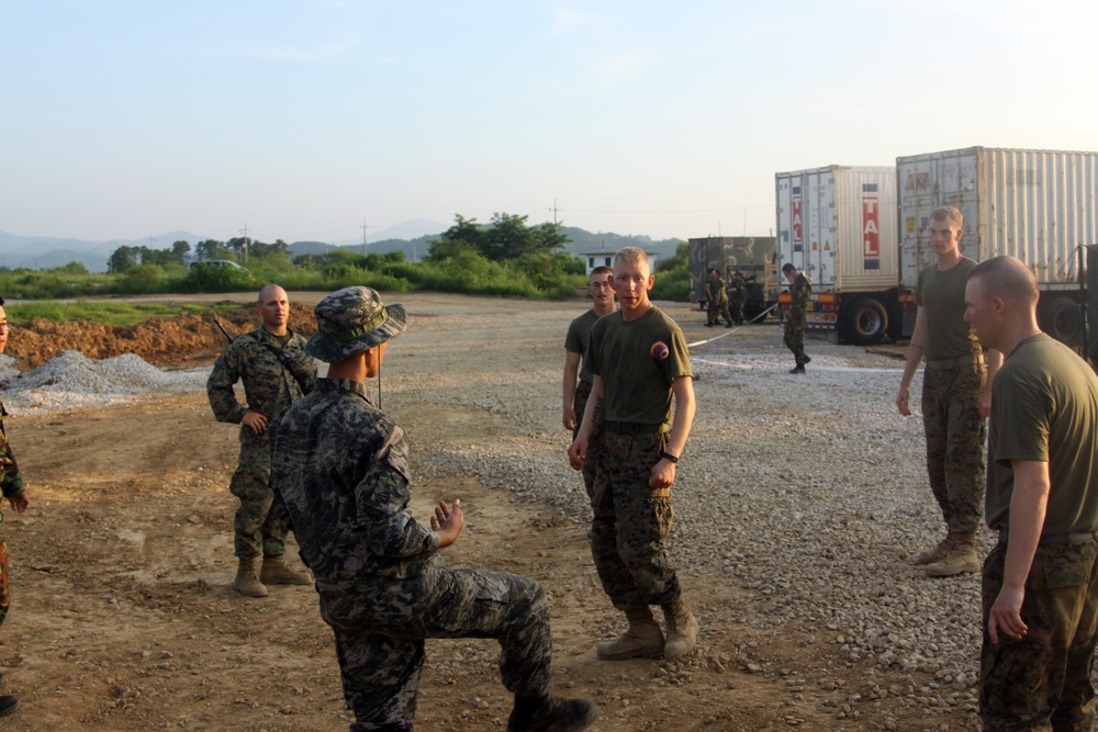 ROK, U.S. Marines celebrate successful training