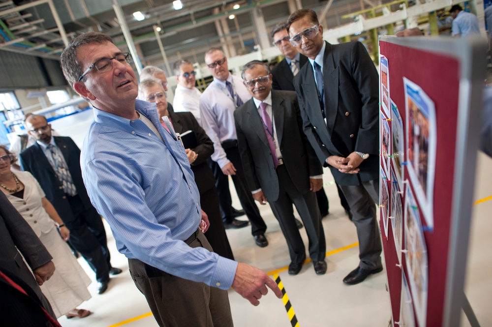 Deputy secretary of defense visit