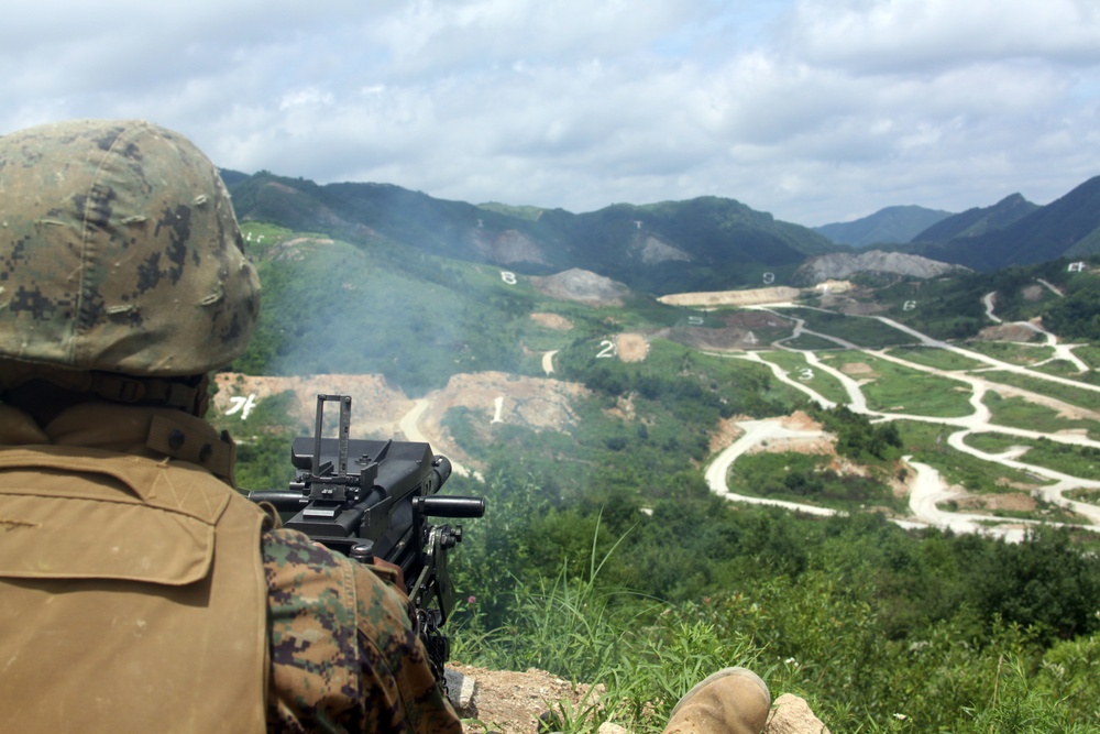 ROK, U.S. Marines conduct live-fire training in Korea