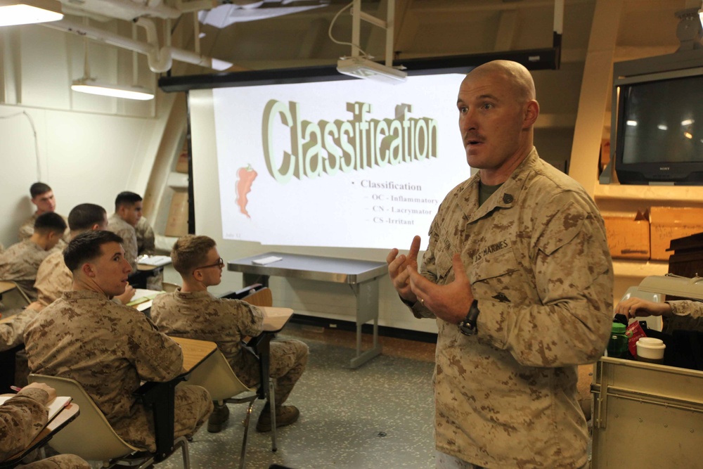 24th MEU non-lethal training course