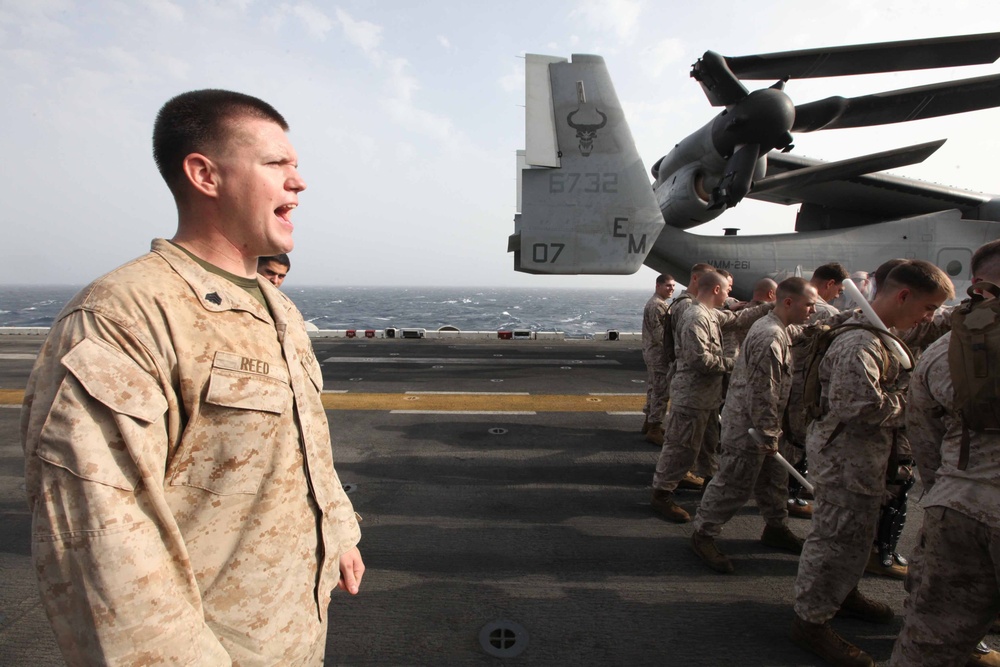 24th MEU non-lethal training course