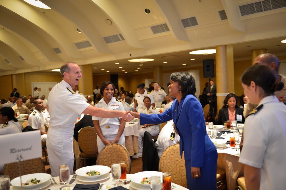 Chief of Naval Operations speaks at National Naval Officers Association luncheon