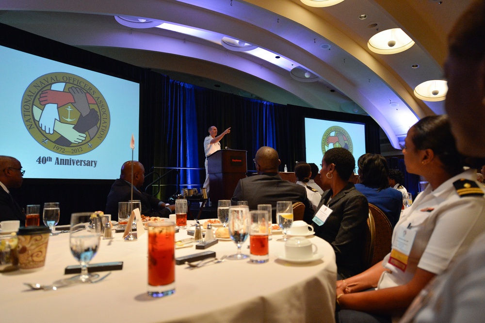 Chief of Naval Operations speaks at National Naval Officers Association luncheon