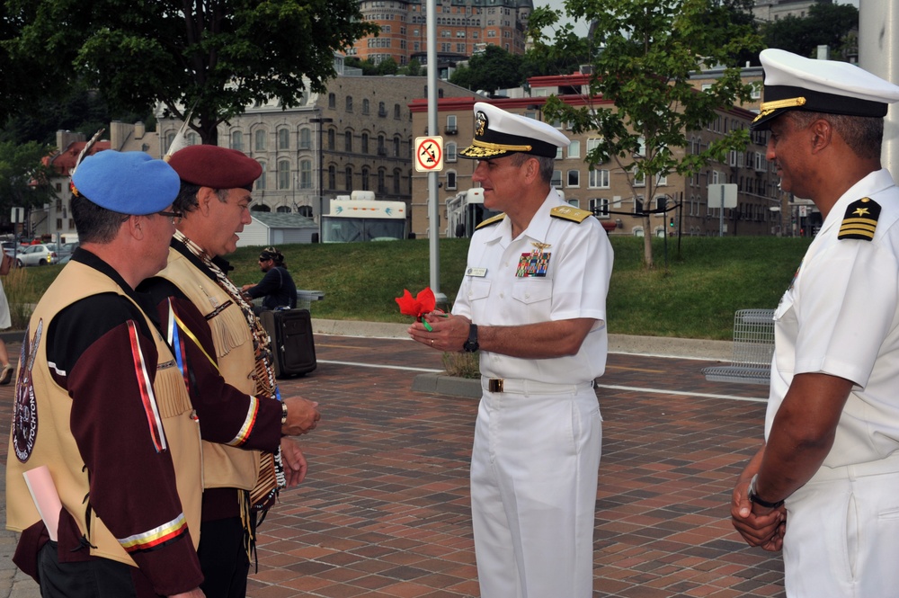 Welcoming ceremony