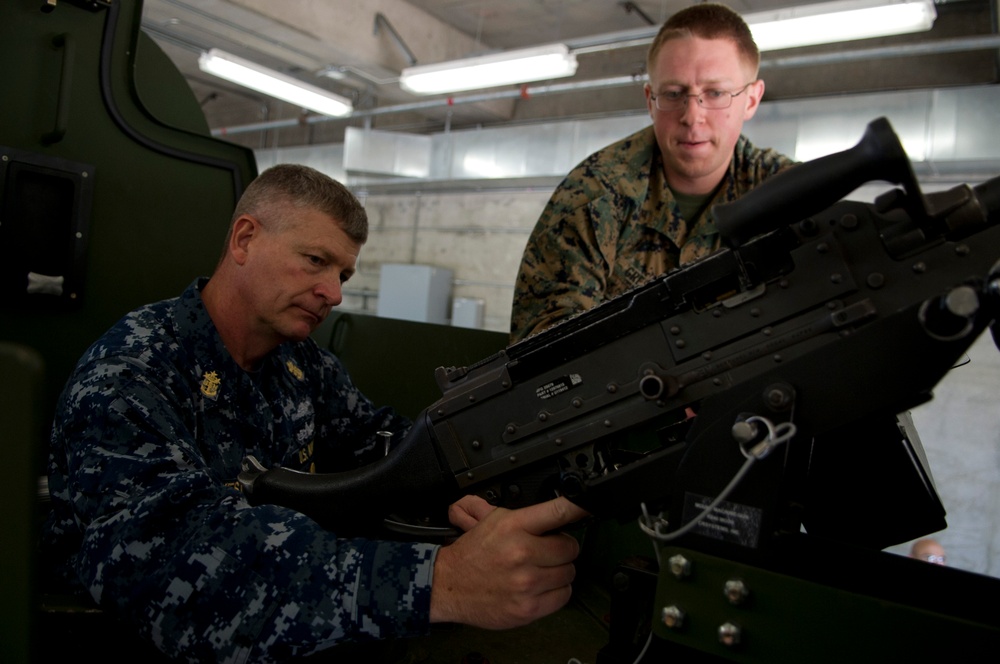 Master Chief Petty Officer of the Navy visits Bangor