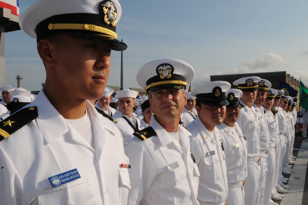 Change of command ceremony