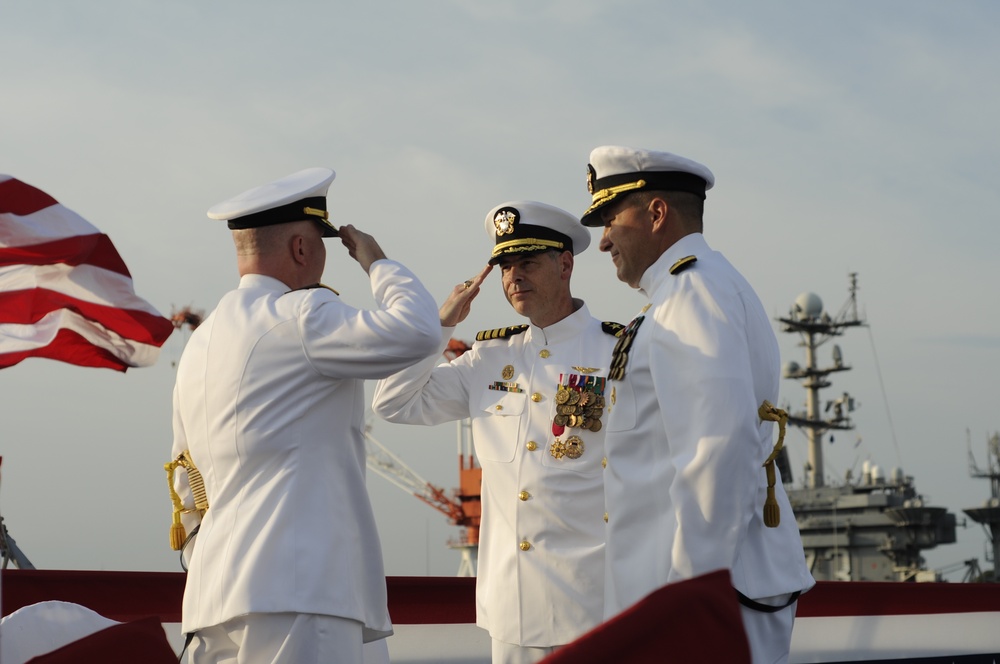 Change of command ceremony