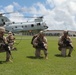 31st MEU Marines train in fast-rope insertion