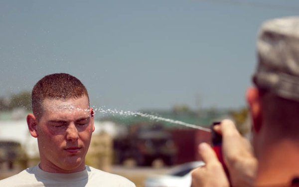 MP's conduct OC training