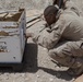 Marines and Sailors BZO their weapons on FOB Nolay