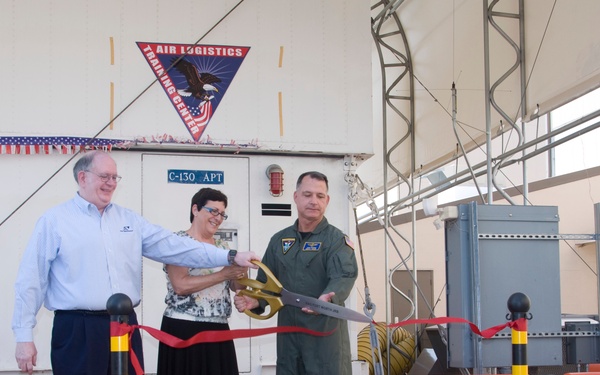 KC-130T Simulator Ribbon Cutting Ceremony