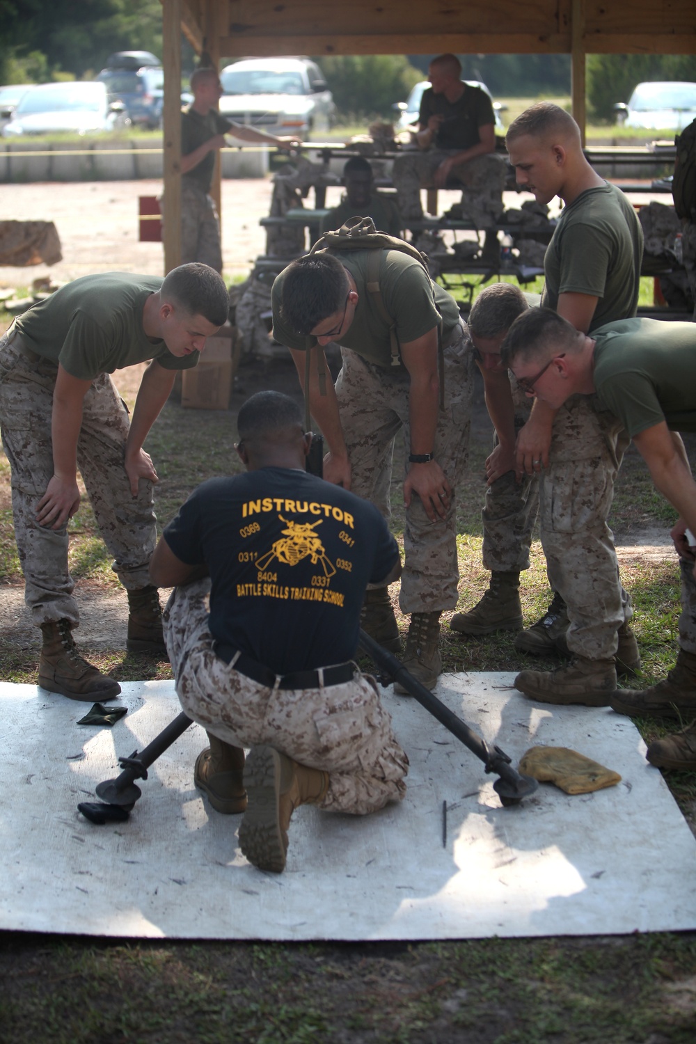Marines, sailors hone machine gunning skills for Afghan deployment