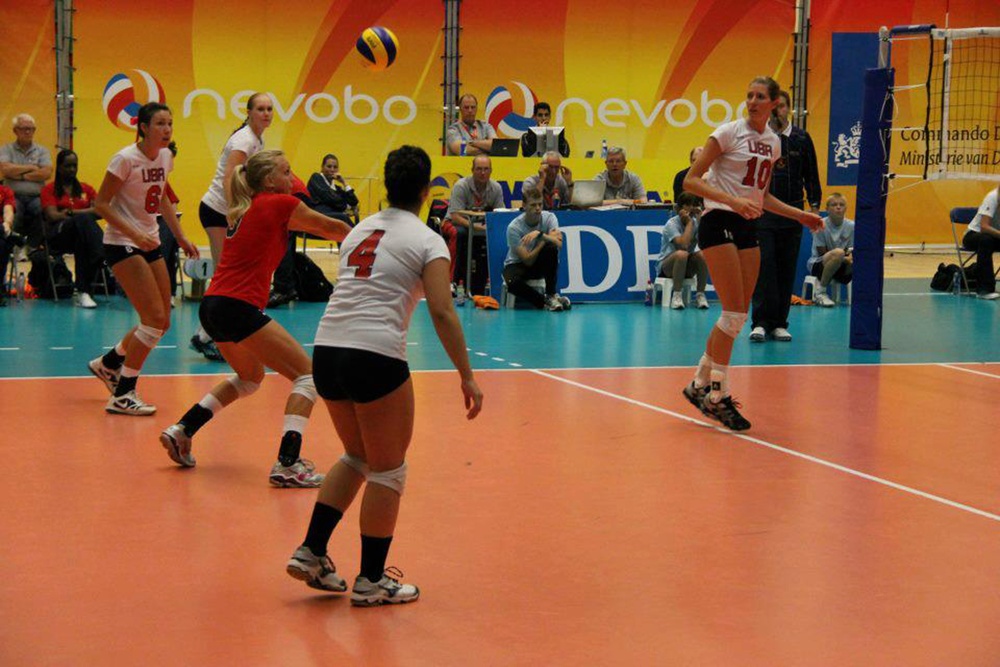 Navy officer takes volleyball challenge to Netherlands