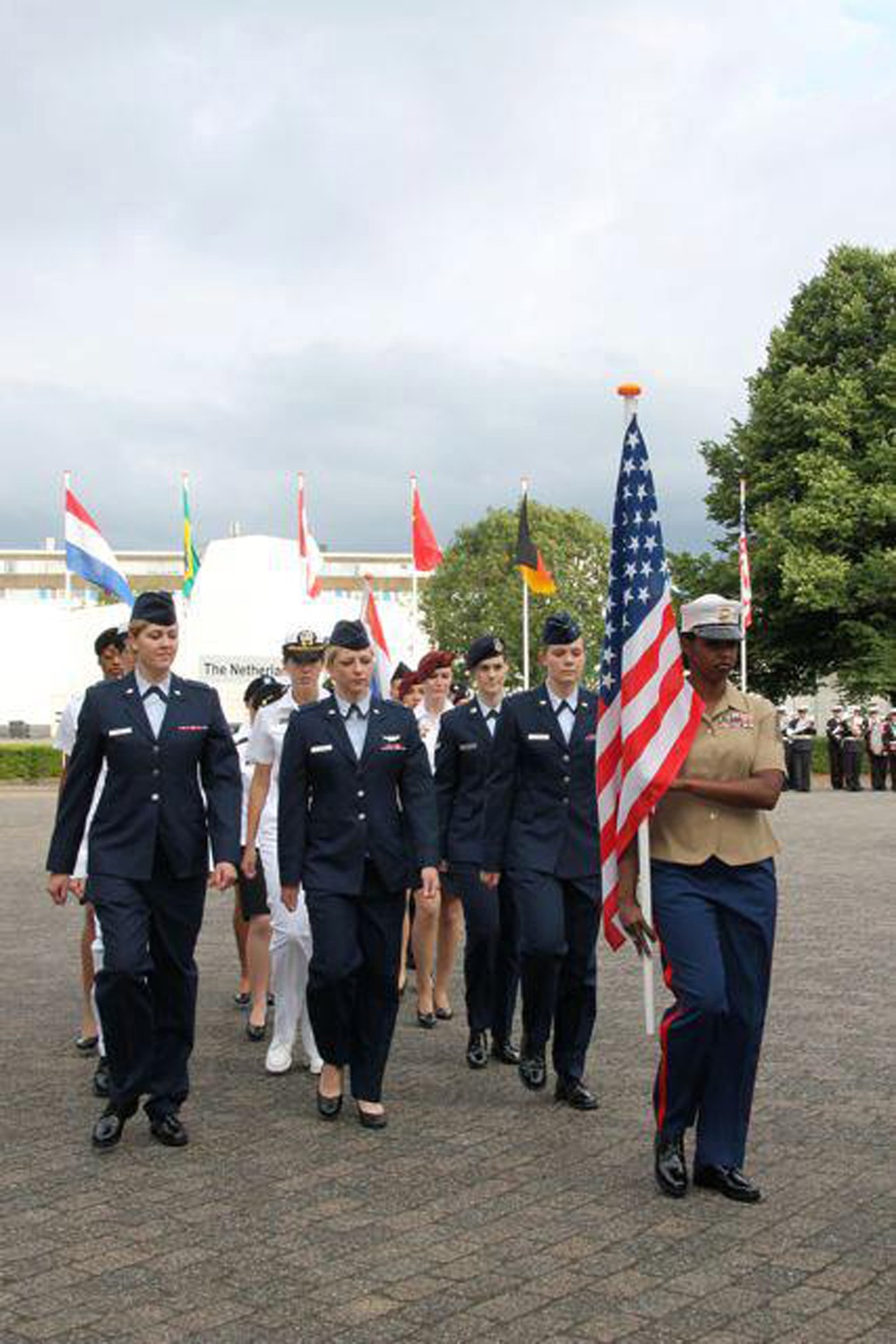 Navy officer takes volleyball challenge to Netherlands