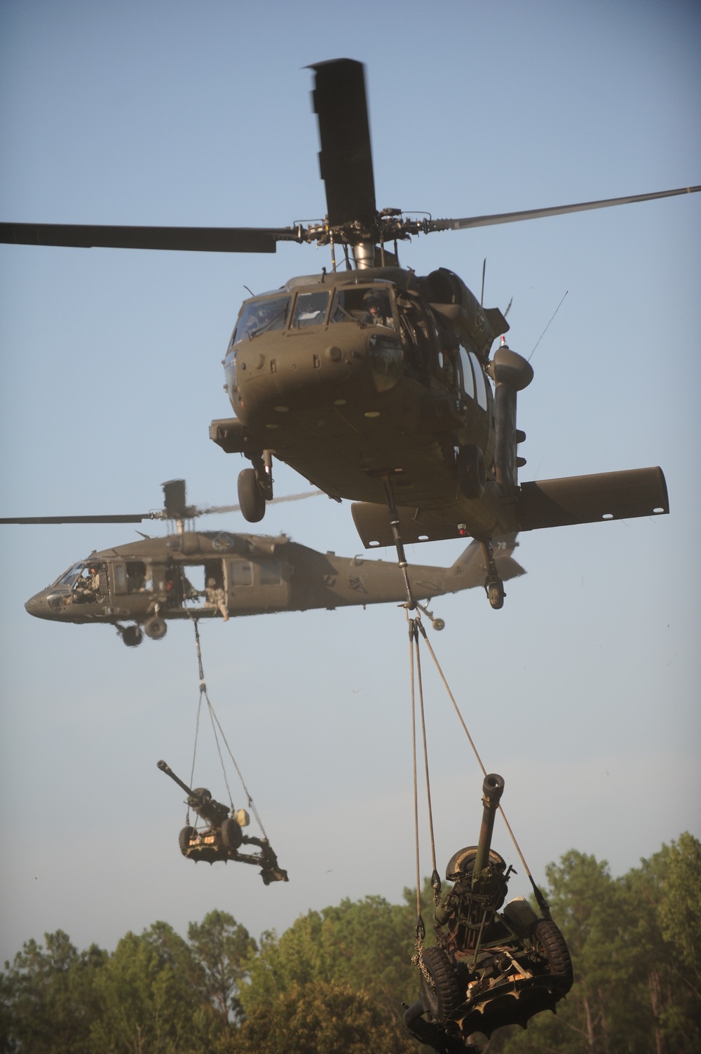 Currahees from the 4-320th conduct Air Assault raid