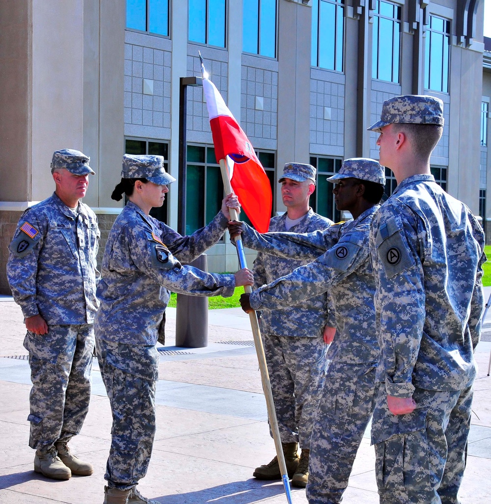 Third Army Augmentation Company change of command